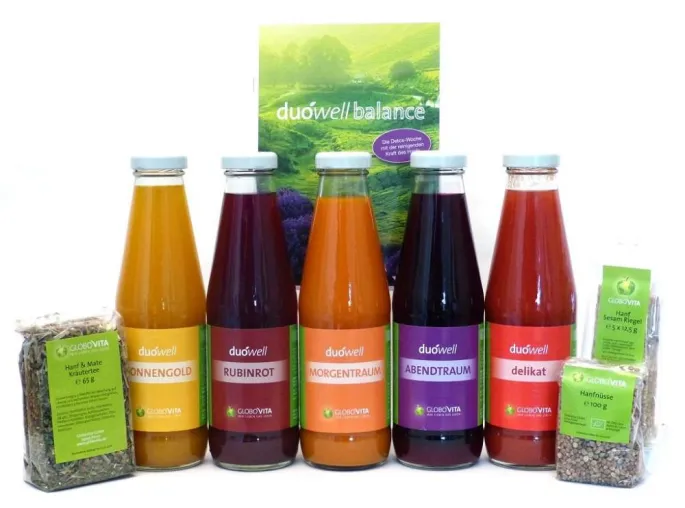 Bild: duówell balance – Die 7-Tage-Detox-Saft-Kur mit der Urkraft des Hanfs jetzt exklusiv bei QVC