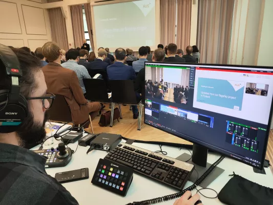 Bild: Schaltengespräch: 2. Jahrestagung des ZMDT erfolgreich mit digitaler Expertenzuschaltung umgesetzt