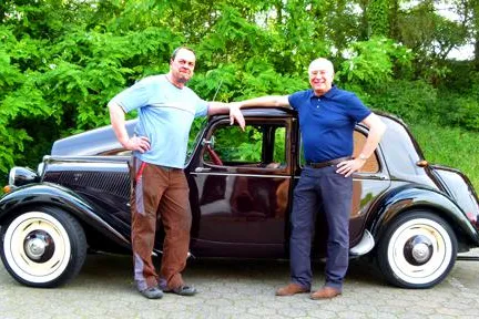 Autohaus Geuthe restaurierte einen Citroën 11 CV Baujahr 1952 / Prachtvolle Bankräuber-Limousine Bild: Autohaus Geuthe restaurierte einen Citroën 11 CV Baujahr 1952 / Prachtvolle Bankräuber-Limousine