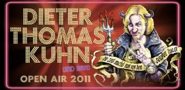 Dieter Thomas Kuhn & Band; „Die Zeit macht nur vor dem Teufel halt!“ Bild: Dieter Thomas Kuhn & Band; „Die Zeit macht nur vor dem Teufel halt!“