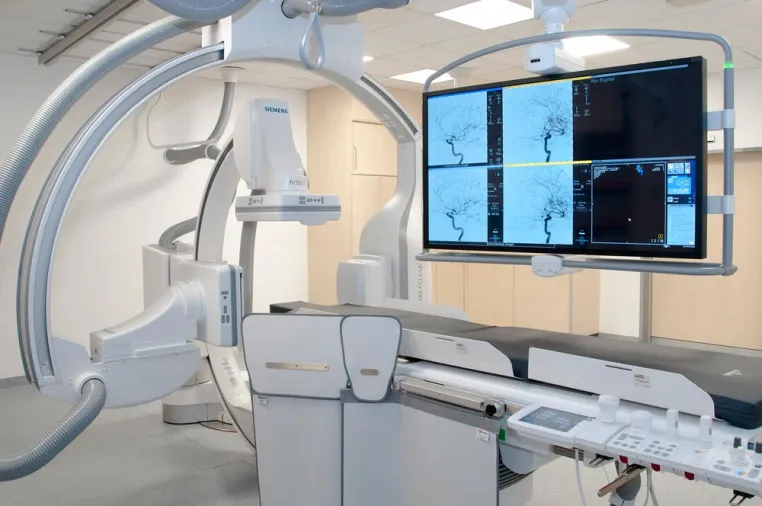 NRW-weit modernste Anlage für Digitale Subtraktionsangiographie Bild: NRW-weit modernste Anlage für Digitale Subtraktionsangiographie