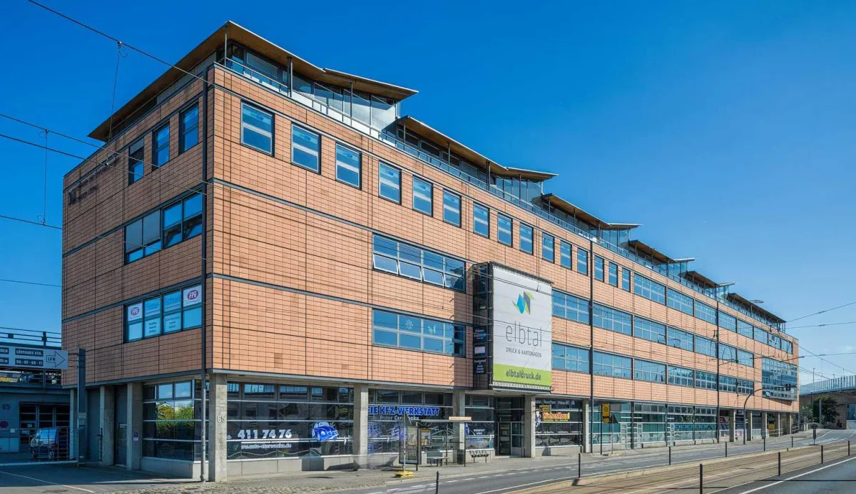 Das innenstadtnahe Büro-/Gewerbeobjekt “Löbtauer Straße 69“ in Dresden Löbtau.