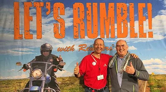 Premium Motorradreisen auf der INTERMOT 2018 in Koeln: Das Reuthers Team überrascht mit tollen Highlights Bild: Premium Motorradreisen auf der INTERMOT 2018 in Koeln: Das Reuthers Team überrascht mit tollen Highlights