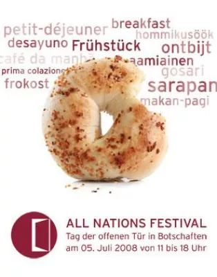 Bild: ALL NATIONS FESTIVAL mit dem Thema Frühstück in aller Welt - am 05. Juli 2008 von 11 bis 18 Uhr