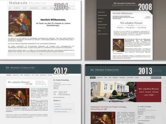 Bild: Ghostwriting Agentur Dr. Franke Consulting feiert 25-jähriges Bestehen