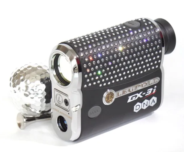 Bild: Leupold® GX-3i® Crystal Edition custom-made by dublisGolf, Golf Laser mit 387 Swarowski® Kristallen veredelt