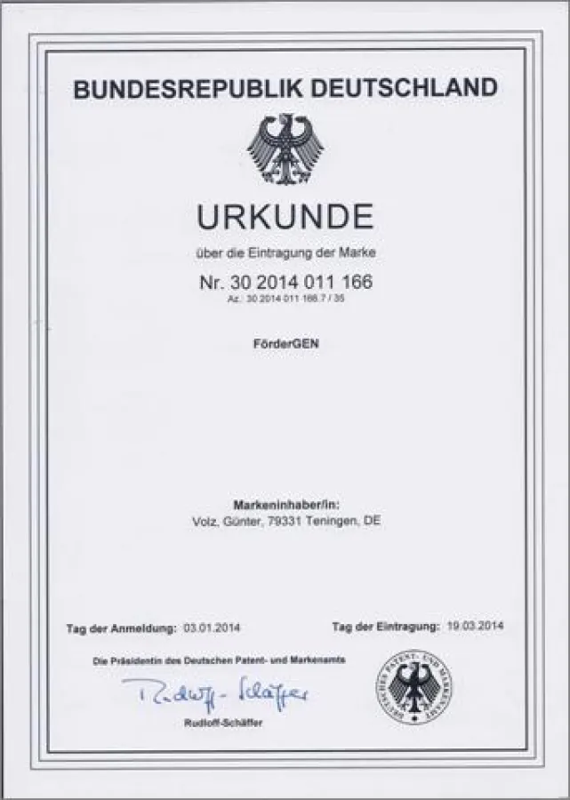 FörderGEN® von Günter Volz