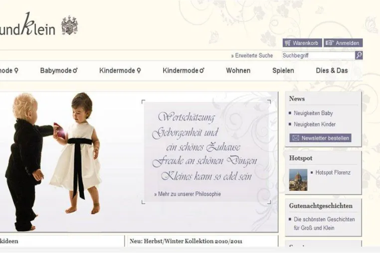 Bild: edelundklein - Neue Online-Boutique für exklusive Kindersortimente eröffnet