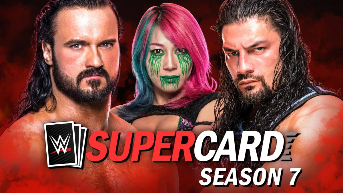 WWE SuperCard Season 7 Art