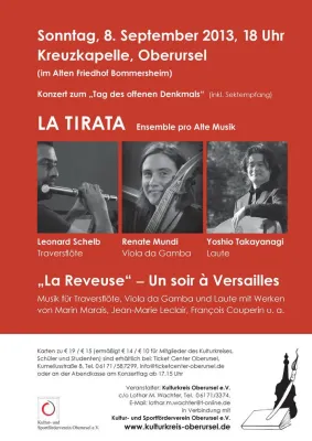 Bild: LA Tirata - Konzert zum Tag des offenen Denkmals am 8. September 2013