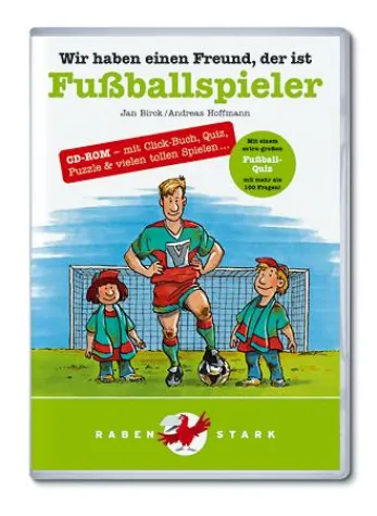Bild: Fußball-Lernsoftware von Rabenstark.de als Vollversion im aktuellen c’t-Ratgeber „Software für Kinder“