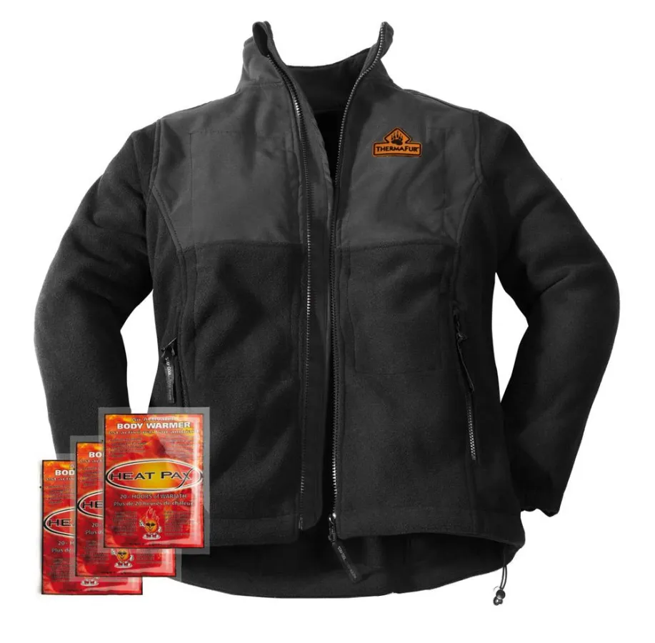 Thermafur-Jacke mit Wärmefunktion dank der Heatpax-Bodywarmer