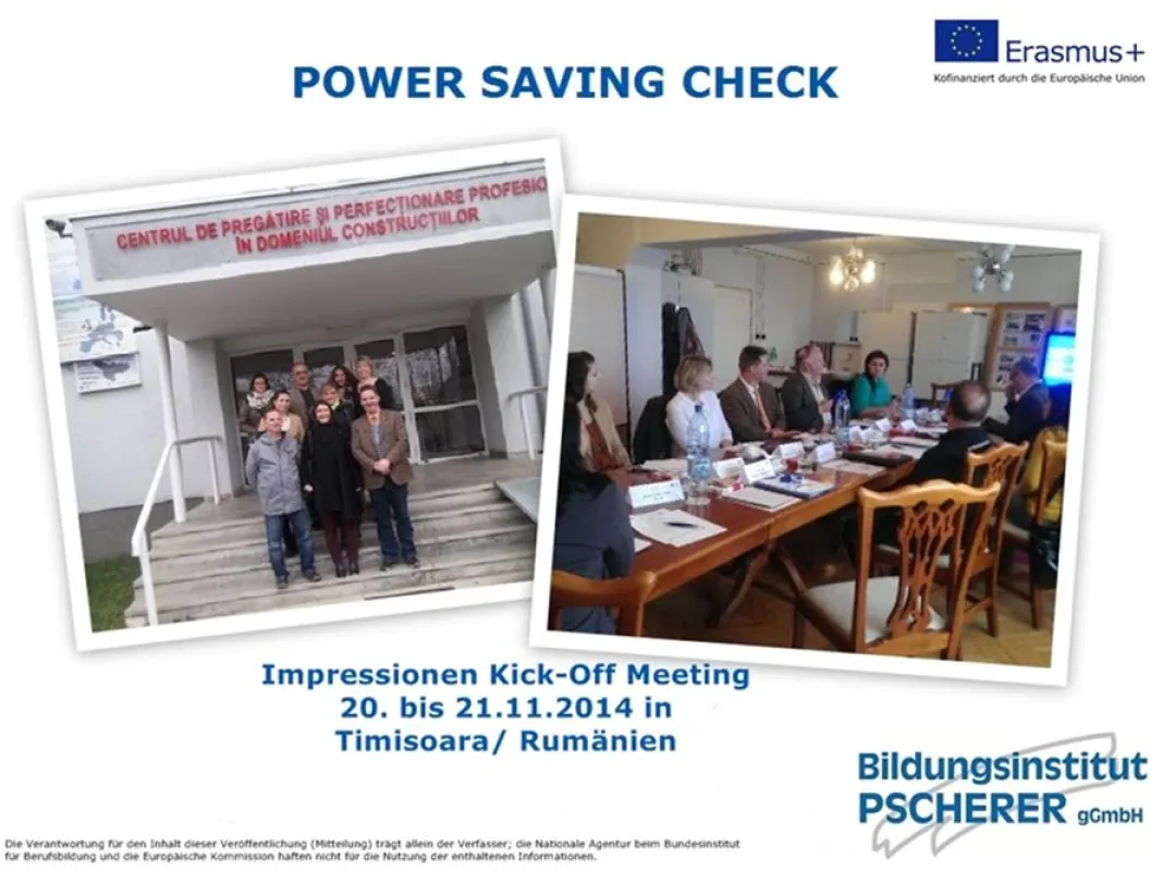 Impressionen vom Kick-Off Meeting