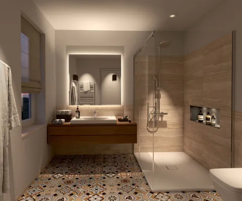 Bild: Das richtige Licht im Badezimmer: Hell und stimmungsvoll