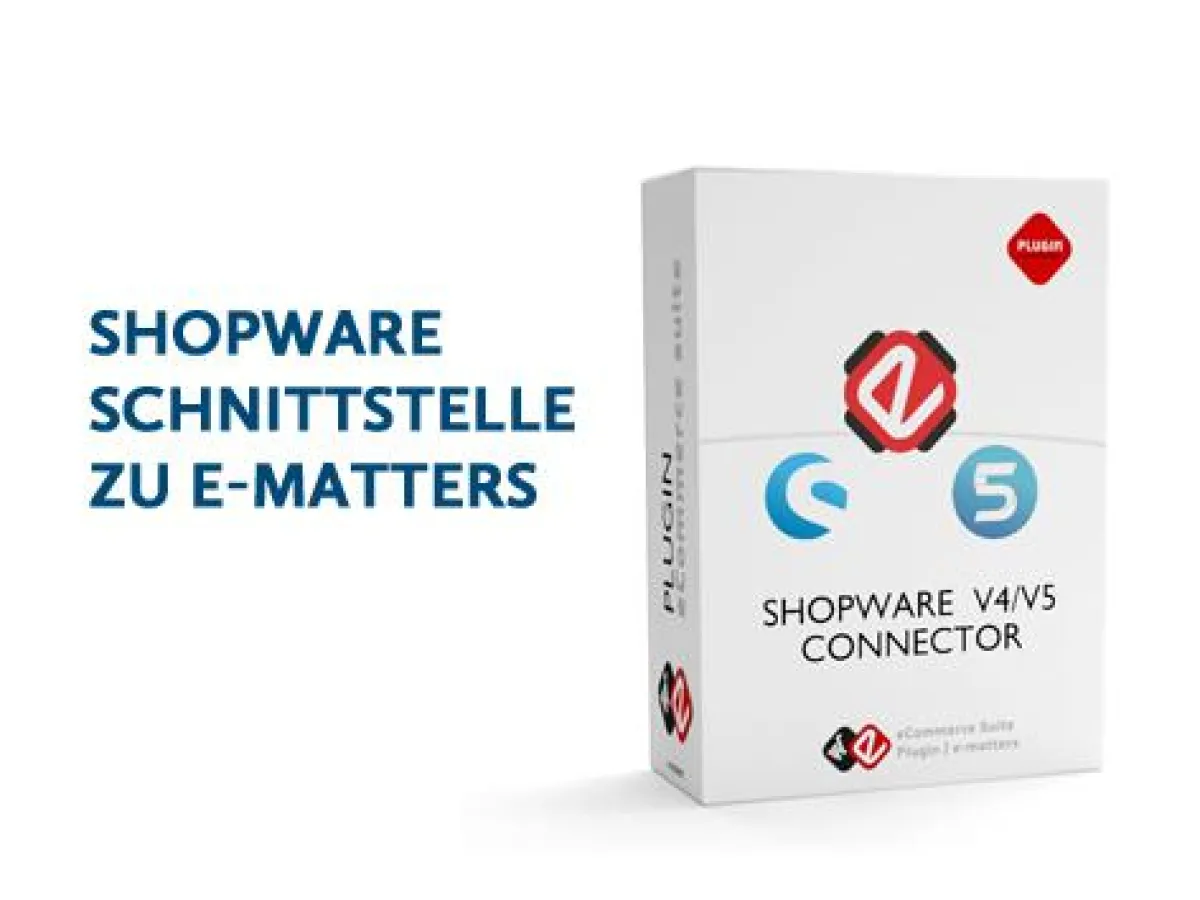 Kostenlose Schnittstelle Shopware - e-matters
