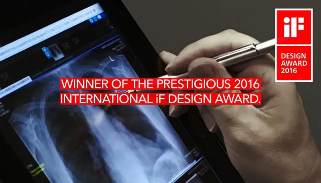 Bild: iF Design Award 2016 für MED-TAB - Das innovative DICOM-Tablet für die Radiologie