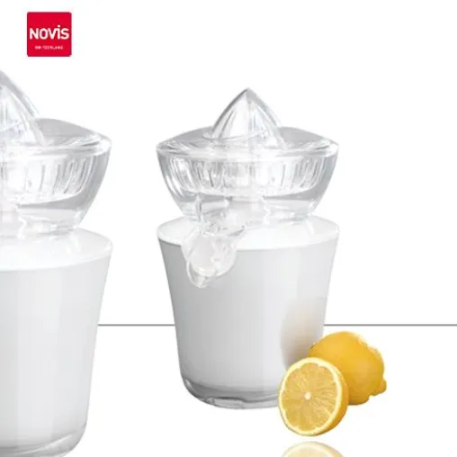 Für einen frischen und leichten Start in den Tag: Der Crystal Juicer von NOVIS Bild: Für einen frischen und leichten Start in den Tag: Der Crystal Juicer von NOVIS