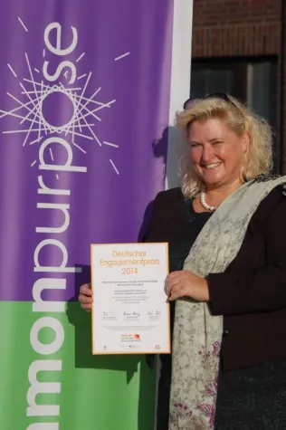 Common Purpose Rheinland für Deutschen Engagementpreis 2014 nominiert Bild: Common Purpose Rheinland für Deutschen Engagementpreis 2014 nominiert
