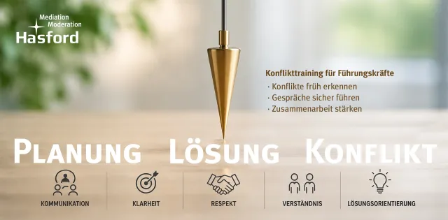 Bild: Konflikte lösen, bevor sie teuer werden