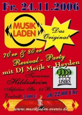 Bild: Der MUSIKLADEN ist am 24.11.2006 im Veranstaltungszentrum "Vier Linden" in Hildesheim