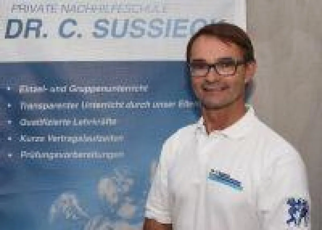 Inhaber der Nachhilfeschule Dr. Sussieck: Mario Tessitore