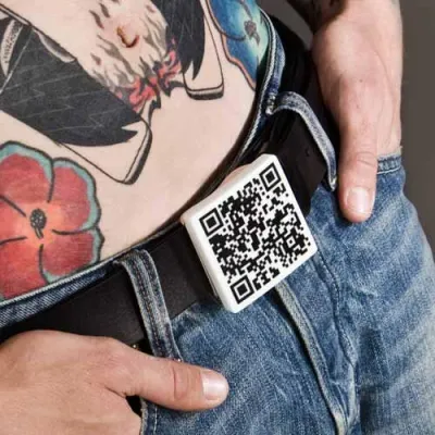 Bild: QR-Codes in stylishen Schmuck verwandeln – Nach der Earth Schale der neue Design-Your-Own Hit von Fluid Forms