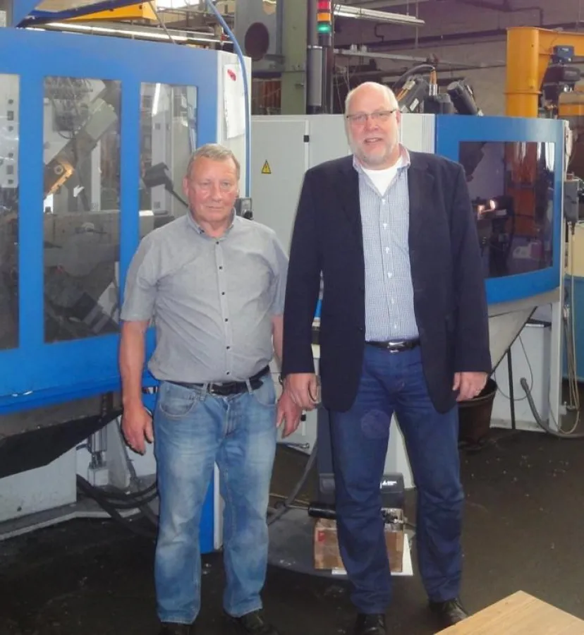 v.l: Wilh. Busch - Neblung /Chr. Schmidt - Schaeffertec