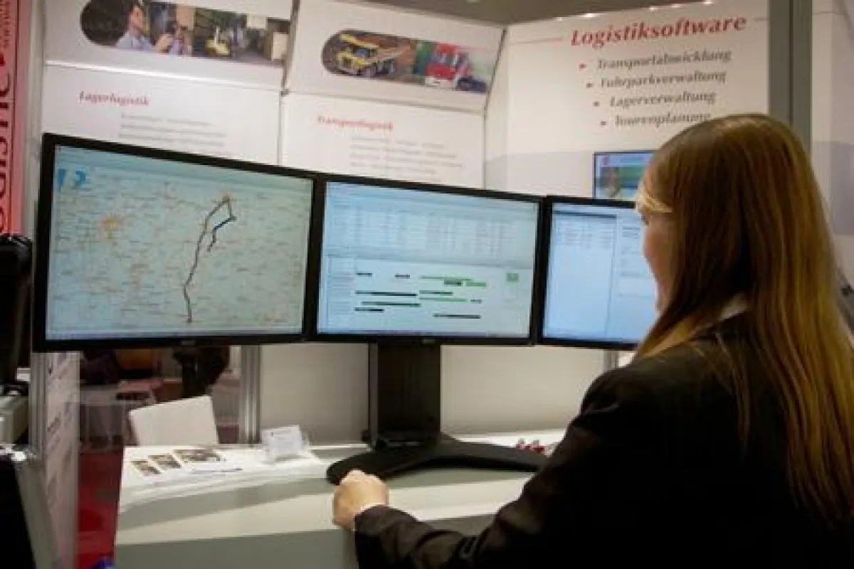 C-Logistic-Messestand auf der IAA 2014