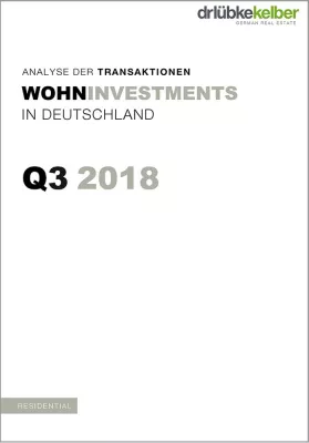 Bild: Wohninvestments in Deutschland Q3 2018 - Dr. Lübke & Kelber GmbH
