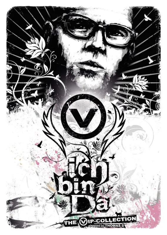 Thomas D, Krieger des V - in Zusammenarbeit mit AVENGING ANIMALS the vegan brand mark
