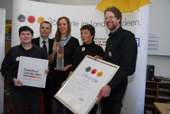 Bild: Projekt „Erklär' mir das Zimmerwetter“ beim Wettbewerb „365 Orte im Land der Ideen“ erfolgreich