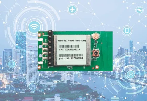 Bild: Atlantik Elektronik präsentiert das neue Modul WUBQ-159ACN(BT) von SparkLAN