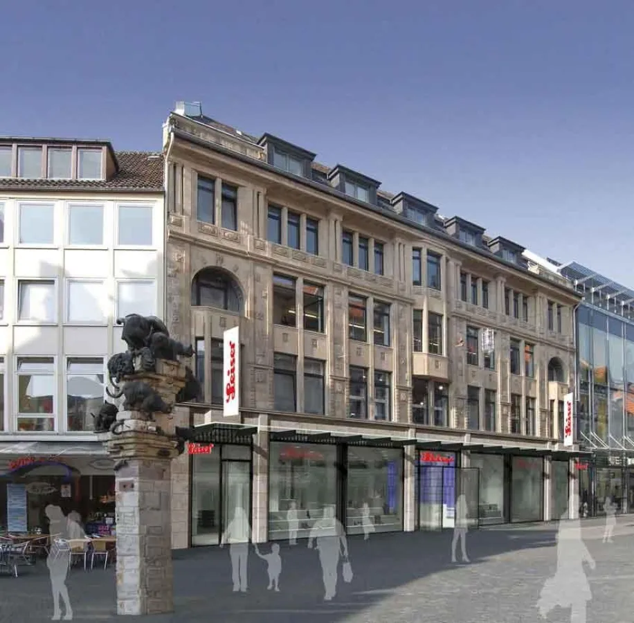 Außenansicht LEISER-Filiale in Braunschweig