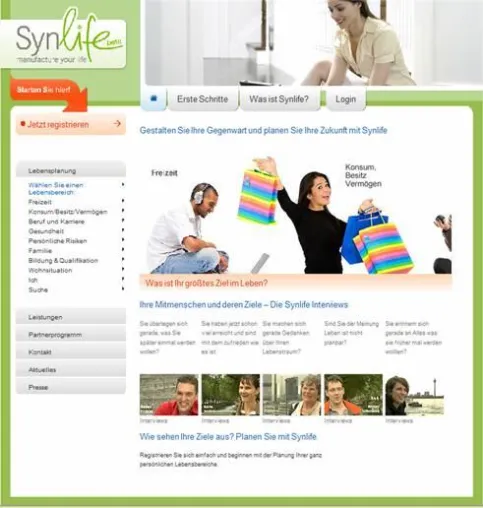 Bild: Synlife - Erste Plattform für Lebensplanung jetzt online