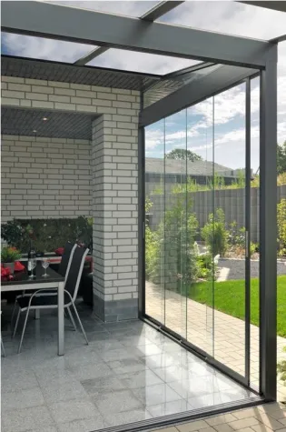 Neue Glas-Schiebe-Tür der Serie 16 vorgestellt Bild: Neue Glas-Schiebe-Tür der Serie 16 vorgestellt
