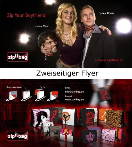 Bild: zip your boyfriend!  - zipitbag® startet seine neue Werbekampagne