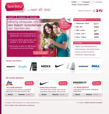 Bild: Deutschlands größter Rabattclub „Sparbon“ startet