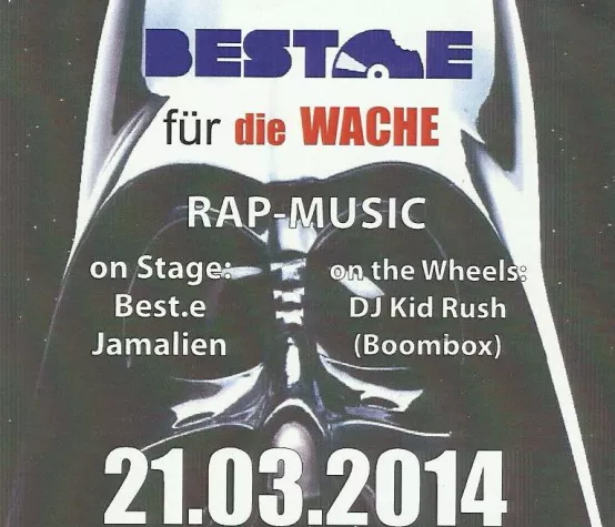 Bild: Überraschender Auftritt des Rappers Best.e in Bonn