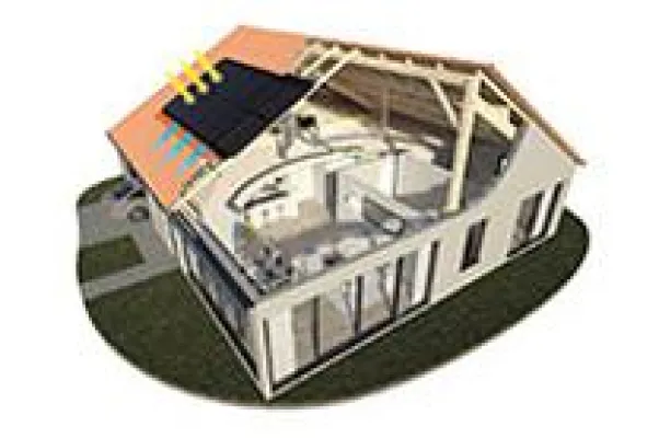 Bild: R-VOLT: Stromerzeugung und Heizung mit einem einzigen Solarmodul