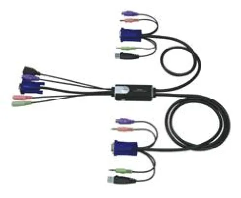Bild: Hybrid KVM-Switches kombinieren USB-Maus und PS/2-Tastatur
