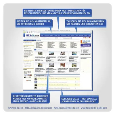 Neuer starker Marktplatz für Urlaub - Kostenfreies Marketing bei “Rita“ Bild: Neuer starker Marktplatz für Urlaub - Kostenfreies Marketing bei “Rita“