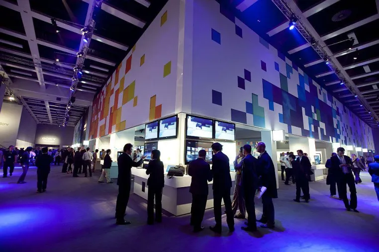 Bild: Limelight Veranstaltungstechnik für SONY bei der IFA 2010
