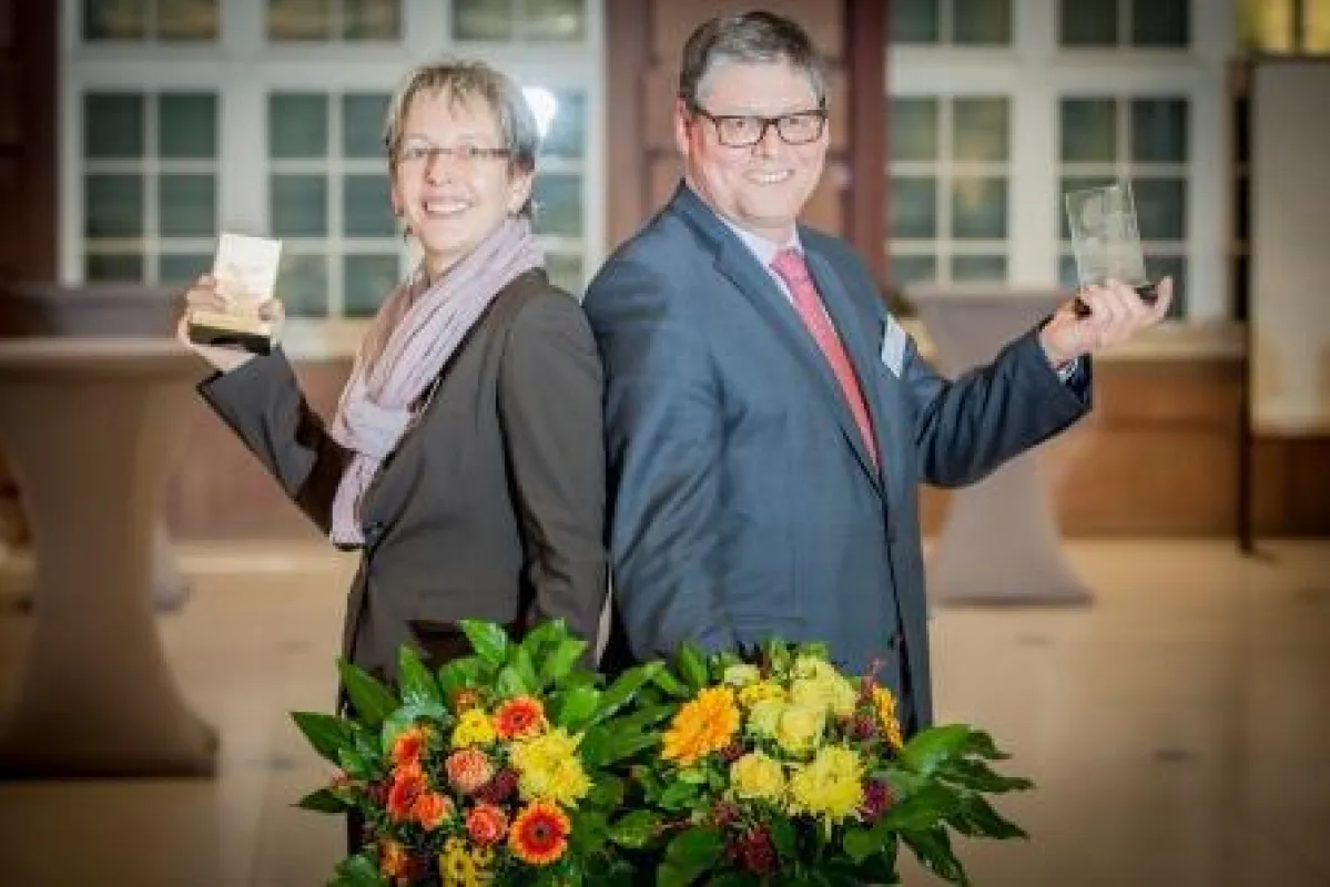 Glückliche Gewinner des DGFP-Preises: Foto: Christoph Schöning