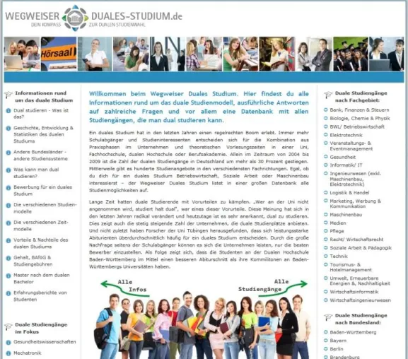 Neuer Studienführer verschafft Überblick über duale Studiengänge Bild: Neuer Studienführer verschafft Überblick über duale Studiengänge