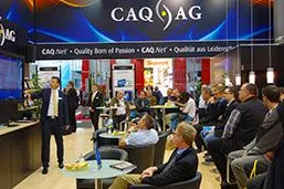 Bild: Besucherrekord bei der CAQ AG auf der Control 2013