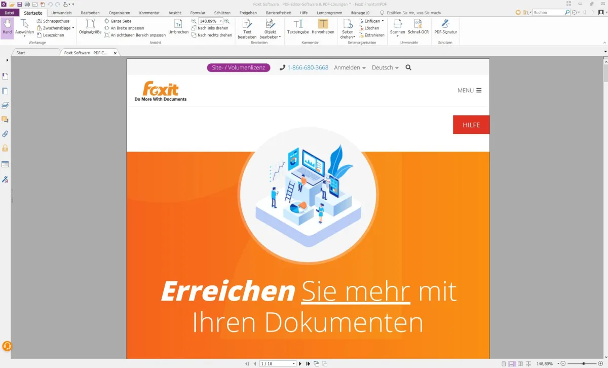 PhantomPDF - Screenshot