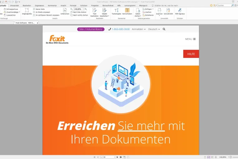 Bild: Spigraph erweitert sein Portfolio um die Lösungen von Foxit Software