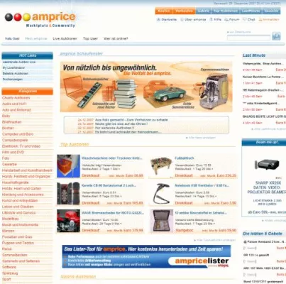 Internetauktionsanbieter amprice GmbH in 2007 stark gewachsen Bild: Internetauktionsanbieter amprice GmbH in 2007 stark gewachsen