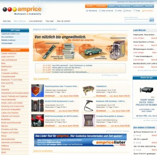 Bild: Internetauktionsanbieter amprice GmbH in 2007 stark gewachsen