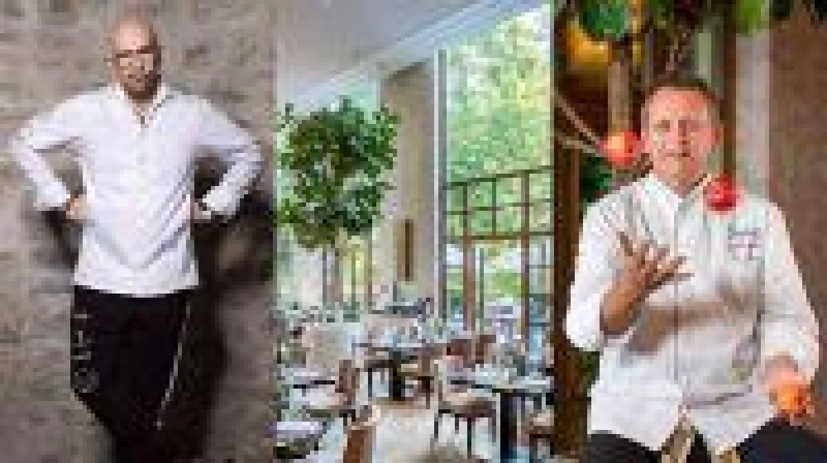 Benedikt Faust (Hotel Rebstock, Würzburg, 1 Michelin Stern) und Michael Hüsken (Küchendirektor The Charles Hotel)